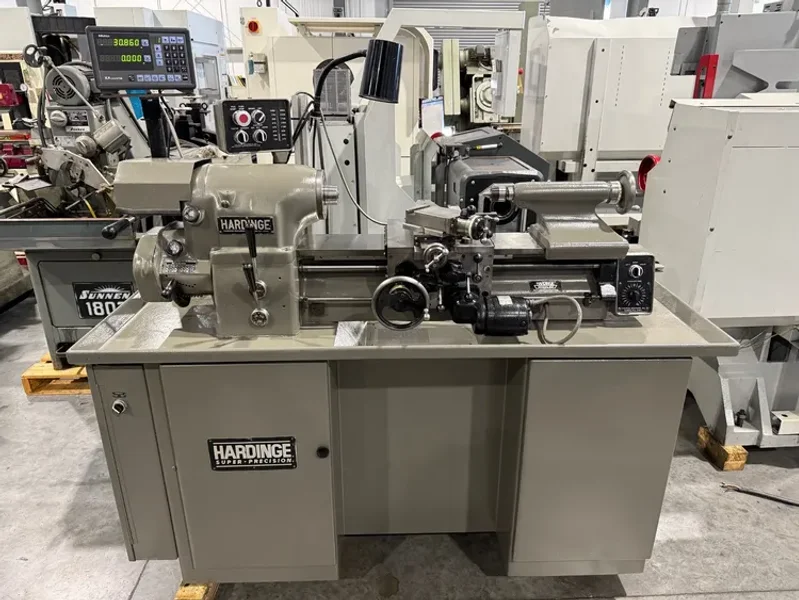 HARDINGE HLV-H Precision Tool Room Lathe “METRIC” 1988’ USA #8090