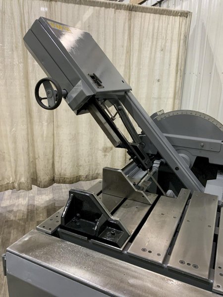 18" X 22" HYDMECH  MODEL # VW-18 MITERING VERTICAL BAND SAW: STOCK #78584