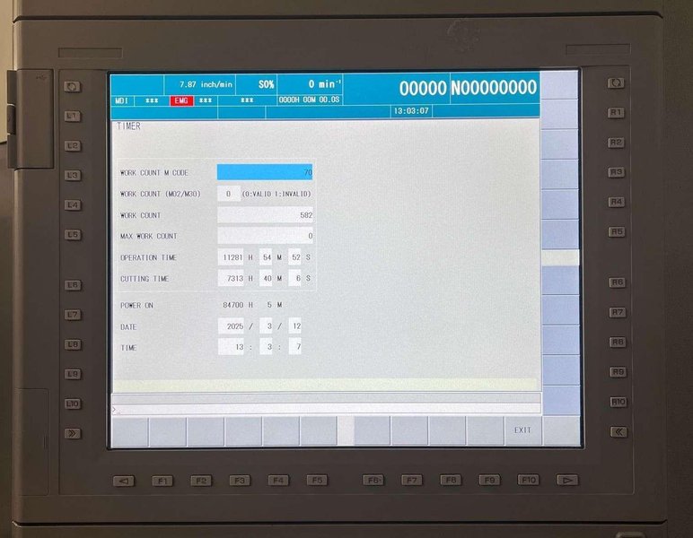 DMG Mori Seiki NH4000 DCG Horizontal Machining Center – Mill