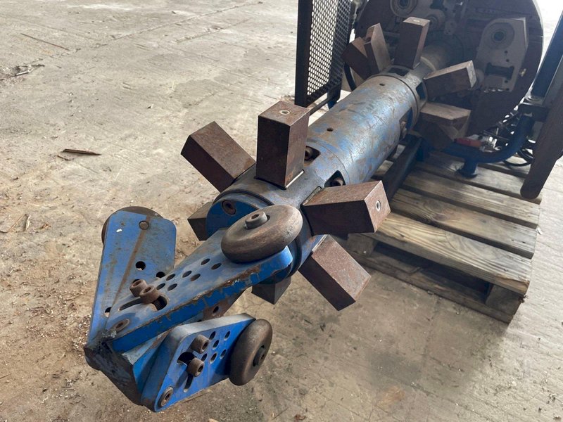 Used, Tri Tool Model PFM 816 Pipe Beveler with Hydraulic Power Unit (Model HPU75-60/5)