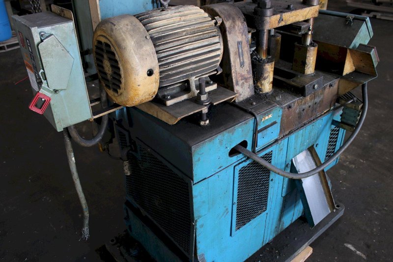 18 TON TISHKEN MODEL # CO-6 -18 4 POST CUTOFF PRESS: STOCK #75279