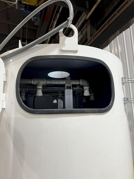 40 HP x 4 STATION CLEAN AIR TECHNOLOGIES / EUROVAC INDUSTRIAL TRANSIT &amp; BUS CENTRAL VACUUM SYSTEM: STOCK #19901