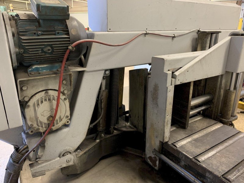 Hyd-Mech Model S-23A Fully Automatic Horizontal Cut-Off Saw, New 2001.
