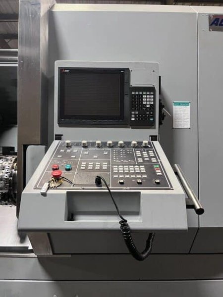 Accuway UZ-2000T2Y CNC Lathe – Y Axis Twin Spindle Twin Turret