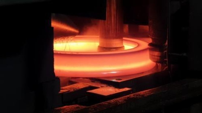 SMS THYSSEN WAGNER MODEL RAW 125/100-3000/600 RING ROLLING MACHINE