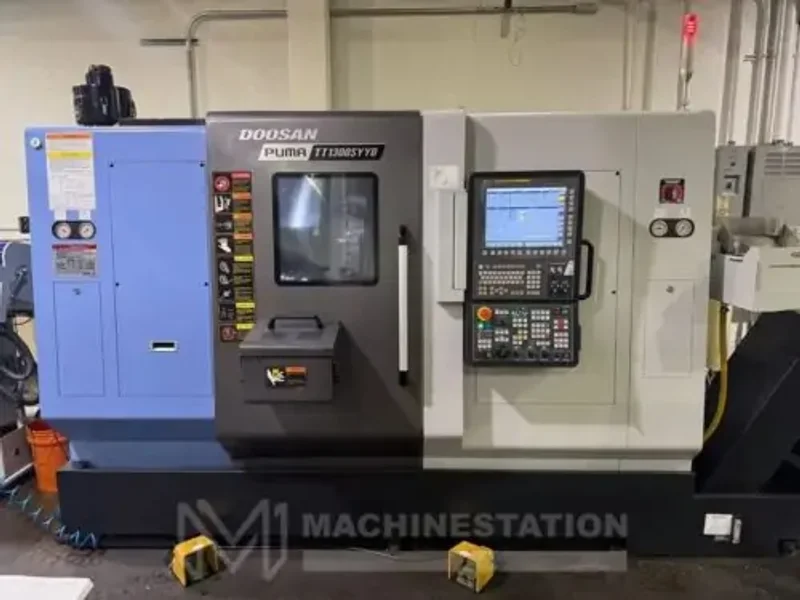 Doosan Puma TT1300SYYB CNC Lathe – Twin Spindle Twin Turret Y Axis