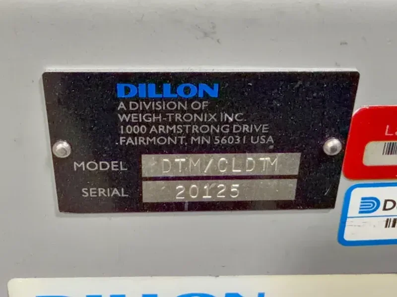 DILLON PULL TESTER  -  DTM/CLDTM