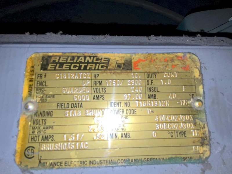 11 STAND X 1.5&quot; ARDCOR MODEL #M10E-R U-JOINT DRIVE ROLLFORMER 12&quot; ROLL SPACE: STOCK #20798