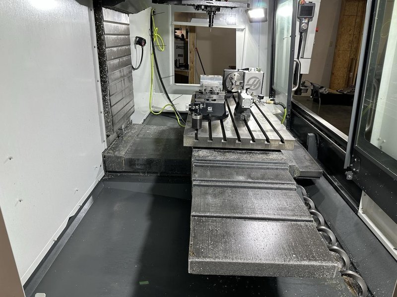 Haas VF-5SS 5 Axis VMC, 2021 – WIPS, Haas Rotary