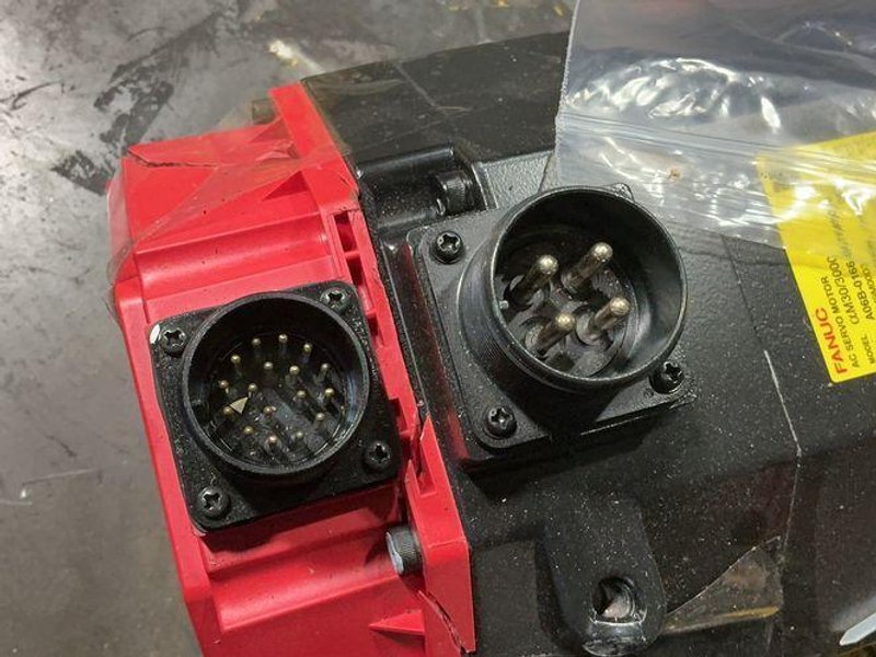 FANUC 2000RPM AC SERVO MOTOR  -  A06B-0166-B675#3000