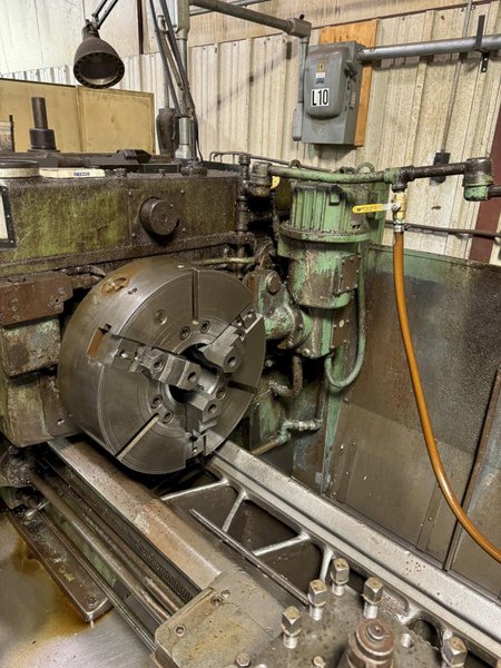 3A WARNER &amp; SWASEY M-3500 SADDLE TYPE TURRET LATHE. STOCK # 0345325