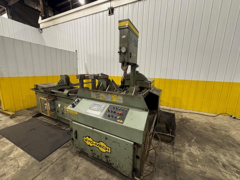 18" X 20" HYD-MECH MODEL #V-18A AUTOMATIC VERTICAL TILT BANDSAW: YOBRO #24001