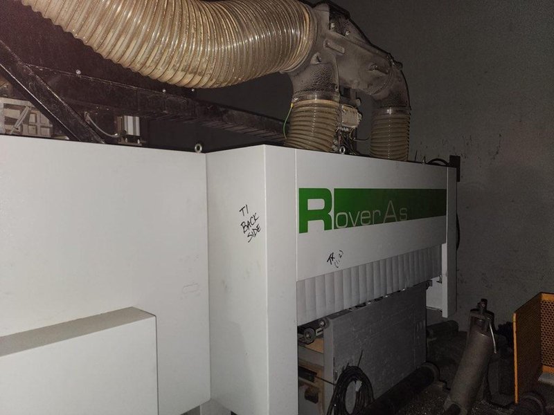 2022 Biesse Rover 1224 FT CNC Router – 5×12 Nested Table | ATC | Vacuum Hold-Down