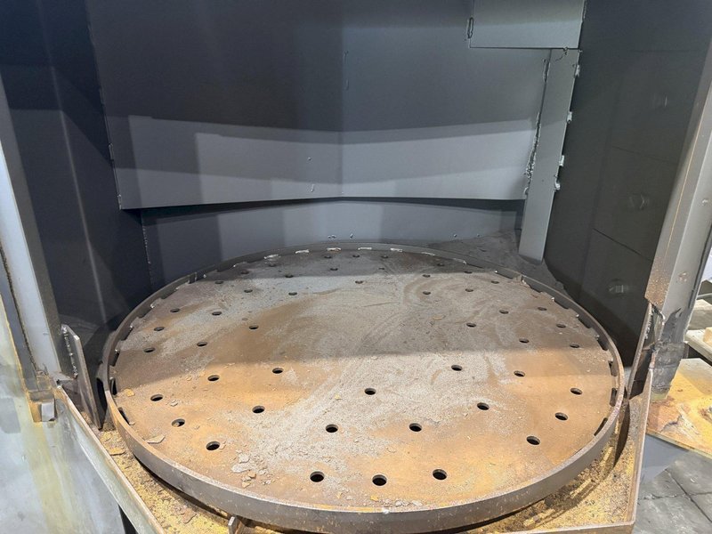 48" PANGBORN MODEL #4LK ROTARY TABLE SHOT BLAST MACHINE : YOBRO 25905