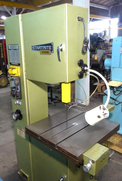 20" Startrite Vertical Band Saw V500H, Hyd. Table, 14" Work Height, Nice