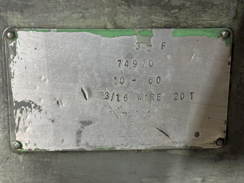 S3F NILSON MODEL #S-3F MECHANICAL 4-SLIDE WIRE MACHINE: STOCK #21694