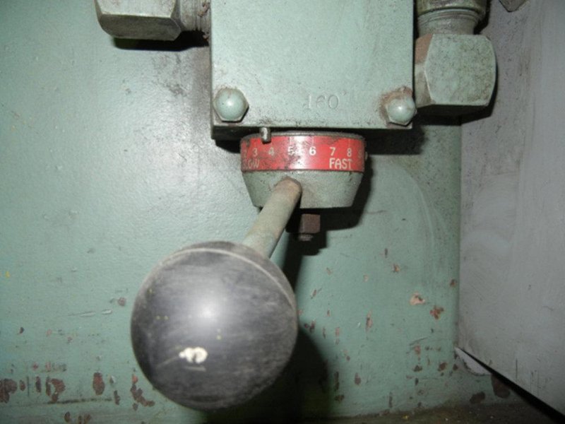 USED ALLSTEEL HYDRAULIC PRESS BRAKE, Model 160-12, 160 ton x 12’, Stock No. 9558, Year: 1981