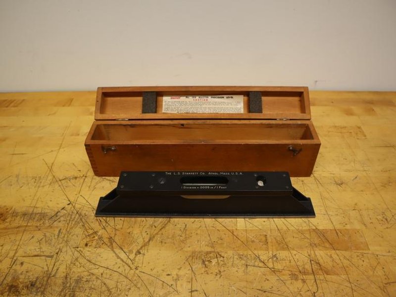 Starrett No. 199 Master Precision Level .0005"/1'- Auction Item