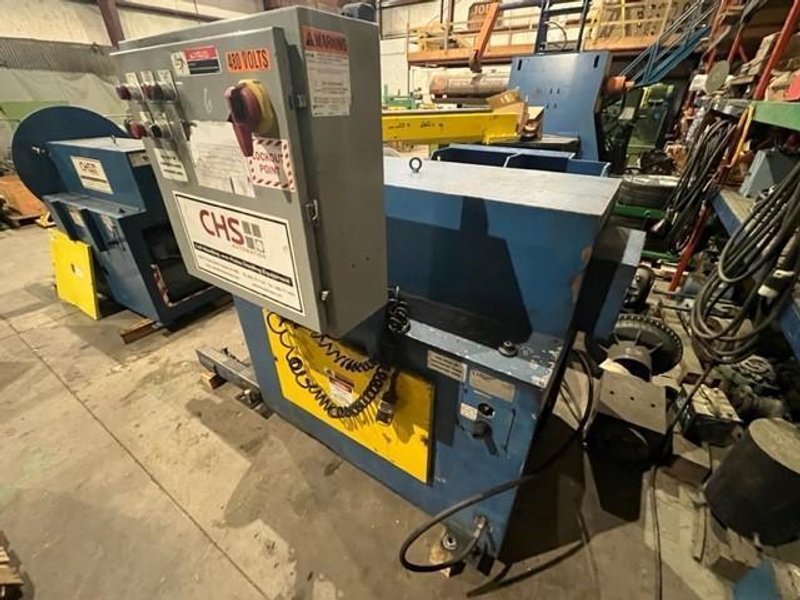 6,000# x 26" CHS POWERED UNCOILER STOCK #3679