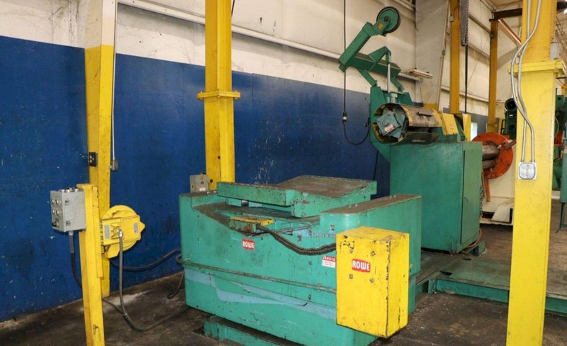 10,000 LBS X 30&quot; X 60&quot; ROWE SERVO FEED LINE: YOBRO #24518