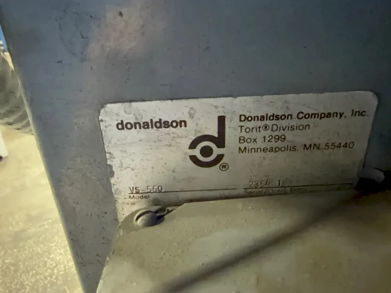 DONALDSON TORIT DUST COLLECTOR   -  VS-550