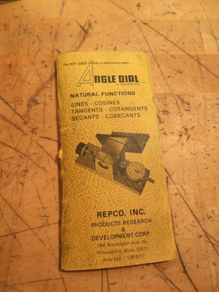 Repco Adjustable Angle Dial, Lufkin .001 Travel Indicator w/ Wood Box- Auction Item