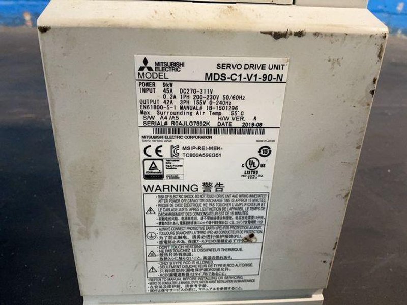 MITSUBISHI 9 KW SERVO DRIVE UNIT  -  MDS-C1-V1-90-N