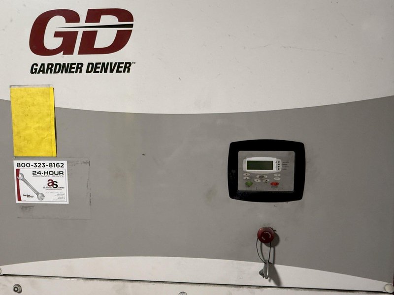 150 HP GARDNER DENVER ROTARY SCREW WATER COOLED AIR COMPRESSOR: STOCK #23414