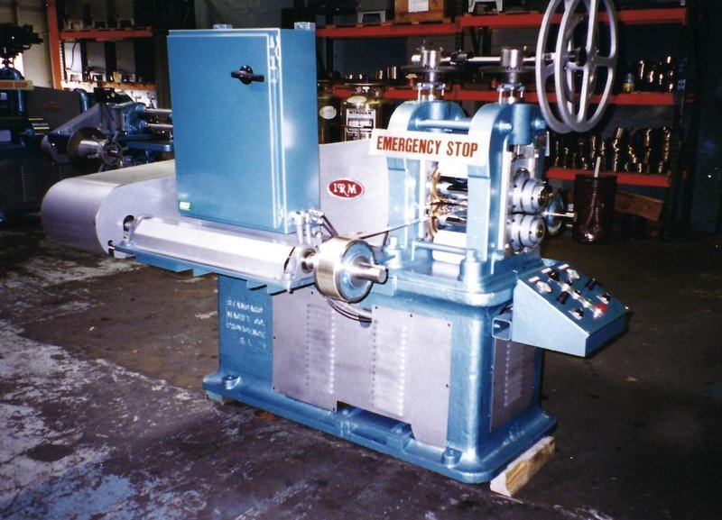 Standard Machinery 5&quot; x 8&quot; 2Hi Rolling Mill with Payoff and Recoiler