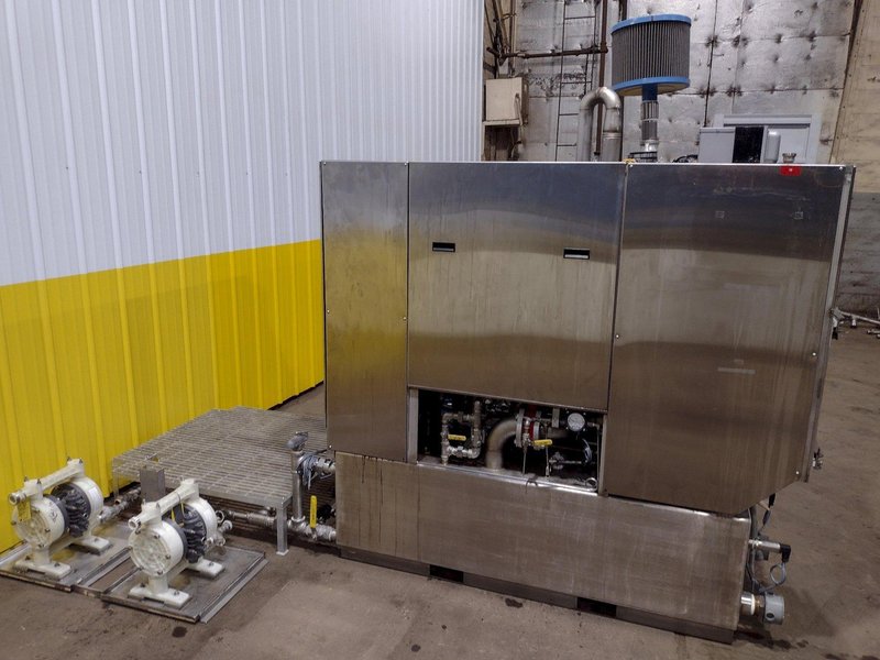 EXTRUDE-HONE / SURFTRAN MODEL #STR-C-1 HIGH PRESSURE PARTS WASHER SYSTEM: STOCK #19370