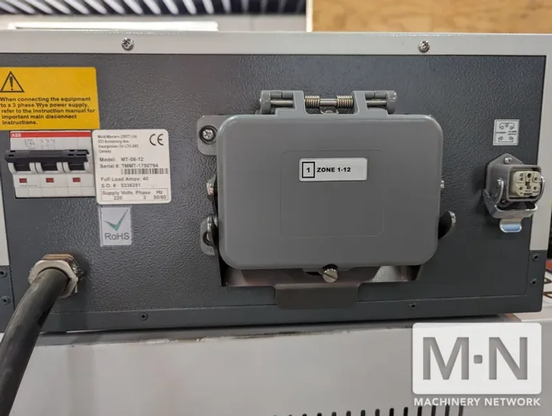 12 ZONE MOLD MASTERS MODEL MT-08-12 HOT RUNNER CONTROL MFG 2007