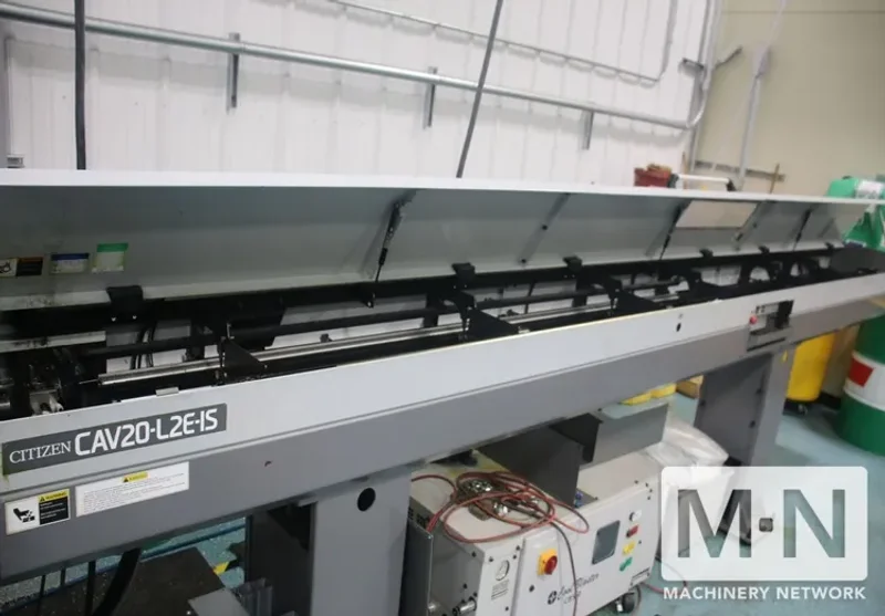 Citizen L20E-2M8 CNC 7-Axis Swiss Lathe, 2015