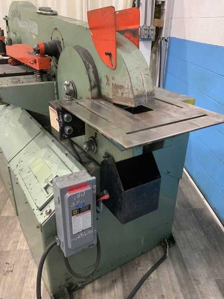 90 TON PIRANHA HYDRAULIC IRONWORKER: STOCK# 4206