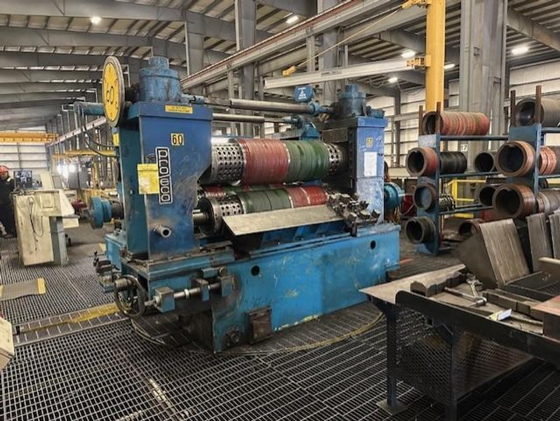 72&quot; x .625&quot; x 70,000# PRO-ECO HEAVY GAUGE INJECTOR HEAD SLITTING &amp; PACKAGING LINE
