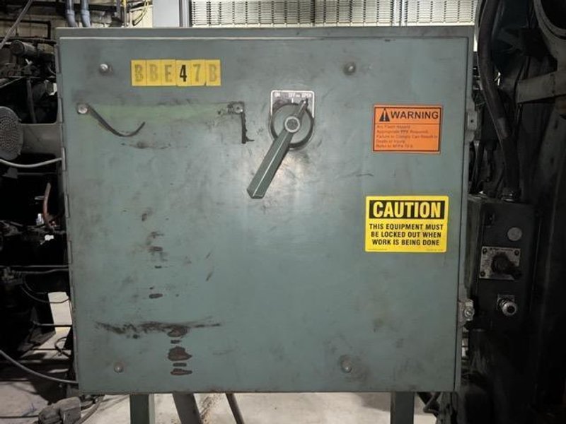 60 Ton Federal Single Crank Flywheel OBI Press