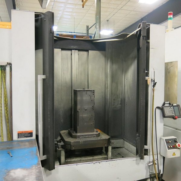 Mori Seiki NH-6300DCG II CNC HMC, 8000 rpm, 10 Pallet Pool, 24.8"x24.8" Pallets, 1-Degree, MSX 701 CNC Control, CAT 50, Cool Thru, 120 ATC, Probe, 50 HP,  (Cut Time:11608) (New 2011)
