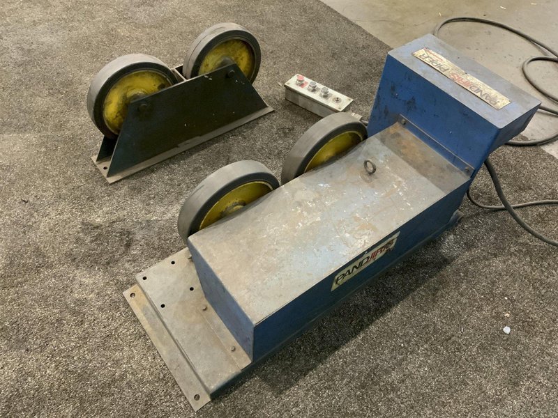 4000 LBS PANDJIRIS MODEL # PIPER 3 TANK TURNING ROLL SET: STOCK #80343