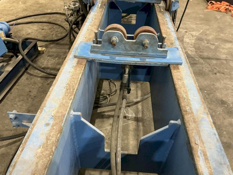 200 TON X 15' JAVELINA TRAVELING HEAD ROLLING FRAME HYDRAULIC STRAIGHTENING PRESS: YOBRO #25136