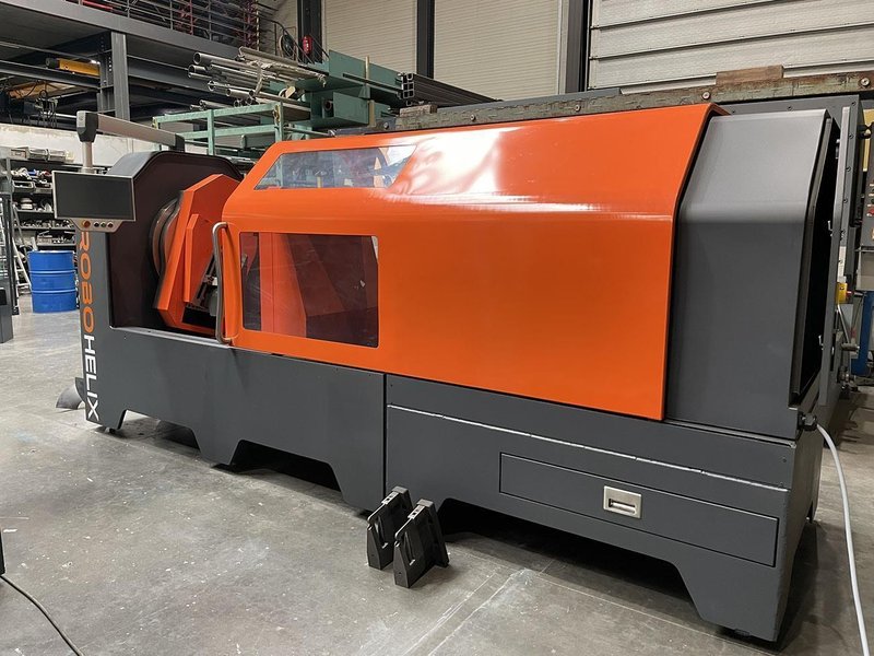 Robohelix - RX250 CNC spiral blade forming machine