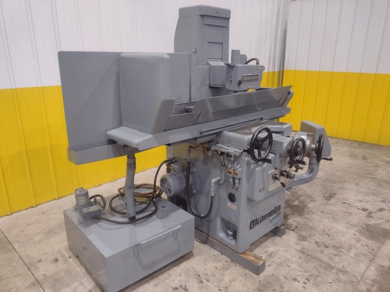 8" x 20"OKAMOTO MODEL #M820A AUTOMATIC 3 AXIS HORIZONTAL SURFACE GRINDER: STOCK #21719