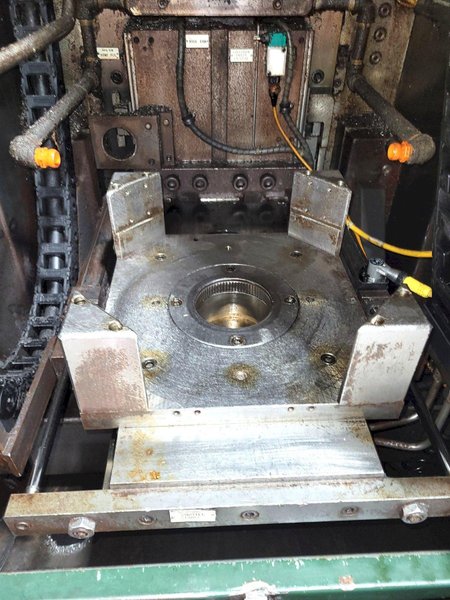 BMS 15 Ton X 72" Model BMSM 15X72Screw Mate Servo Driven Table Up Broach.