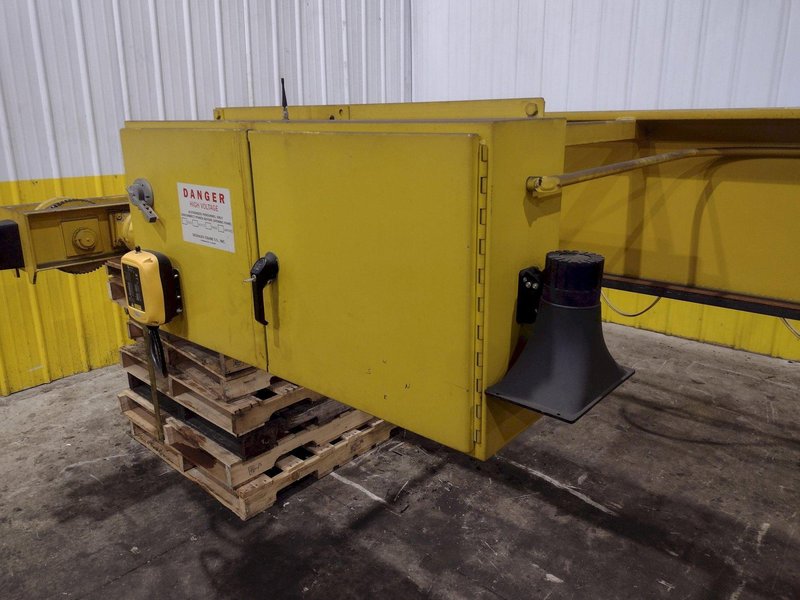 7.5 TON DESHAZO SINGLE GIRDER TOP RUNNING BRIDGE CRANE WITH STREET HOIST: YOBRO 24991