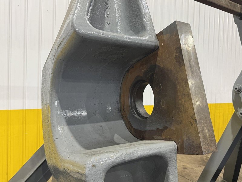 400 TON RODGERS  MODEL #1F400D-7214 HYDRAULIC HORIZONTAL INCLINED WHEEL PRESS: YOBRO 24526