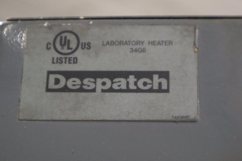 Despatch Laboratory Heater 34G6 LBB/LEB Series 400F/204C On Heavy Duty Portable Base- Auction Item