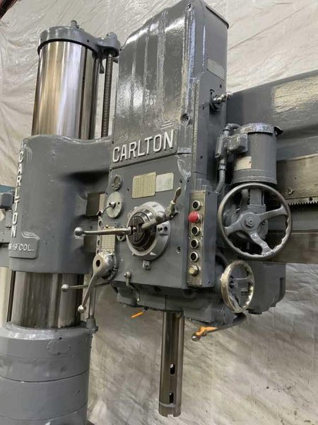 8&#039; X 19&quot; CARLTON MODEL #4-A RADIAL ARM DRILL: STOCK #22071