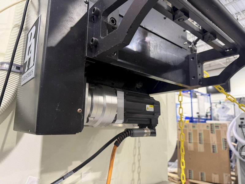 12" X .125" X 4,500 LB PA INDUSTRIES SERVO COIL FEED LINE, UNCOILER, STRAIGHTENER, SERVO FEEDER: YOBRO #25101