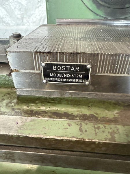 6" X 12" NORTON SURFACE GRINDER. STOCK # 0340125