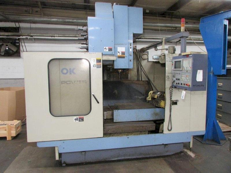 OKK PCV-55 5-AXIS CNC VERTICAL MACHINING CENTER. STOCK # 0527322