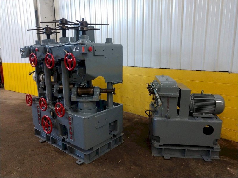 3" BRONX MODEL #CR6 TUBE &amp; PIPE 6 ROLL ROTARY STRAIGHTENER: STOCK #14364