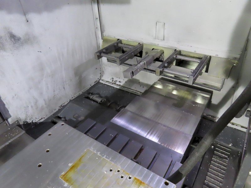 Haas VF-3SSYT CNC Vertical Machining Center with Midaco Pallet Changer, Thru Spindle Coolant, Probing